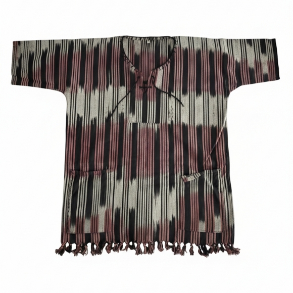 Striped Tassel Hem Top (Unisex) - Picture 2 of 2